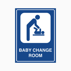 BABY CHANGE ROOM SIGN