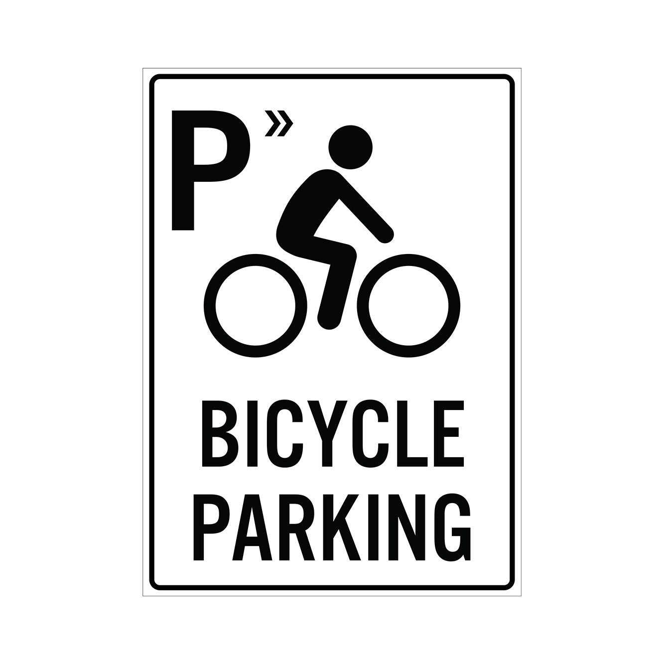 BICYCLE PARKING SIGN - Parking Sign