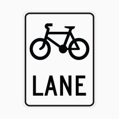 BICYCLE LANE SIGN