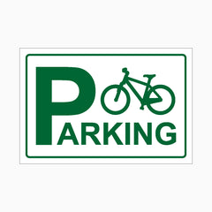 BICYCLE PARKING SIGN