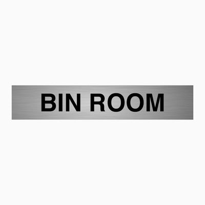 BIN ROOM SIGN