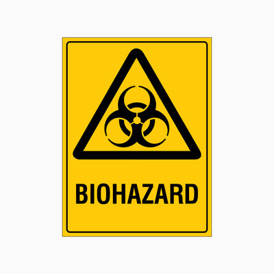 BIOHAZARD SIGN