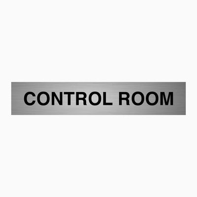 CONTROL ROOM SIGN