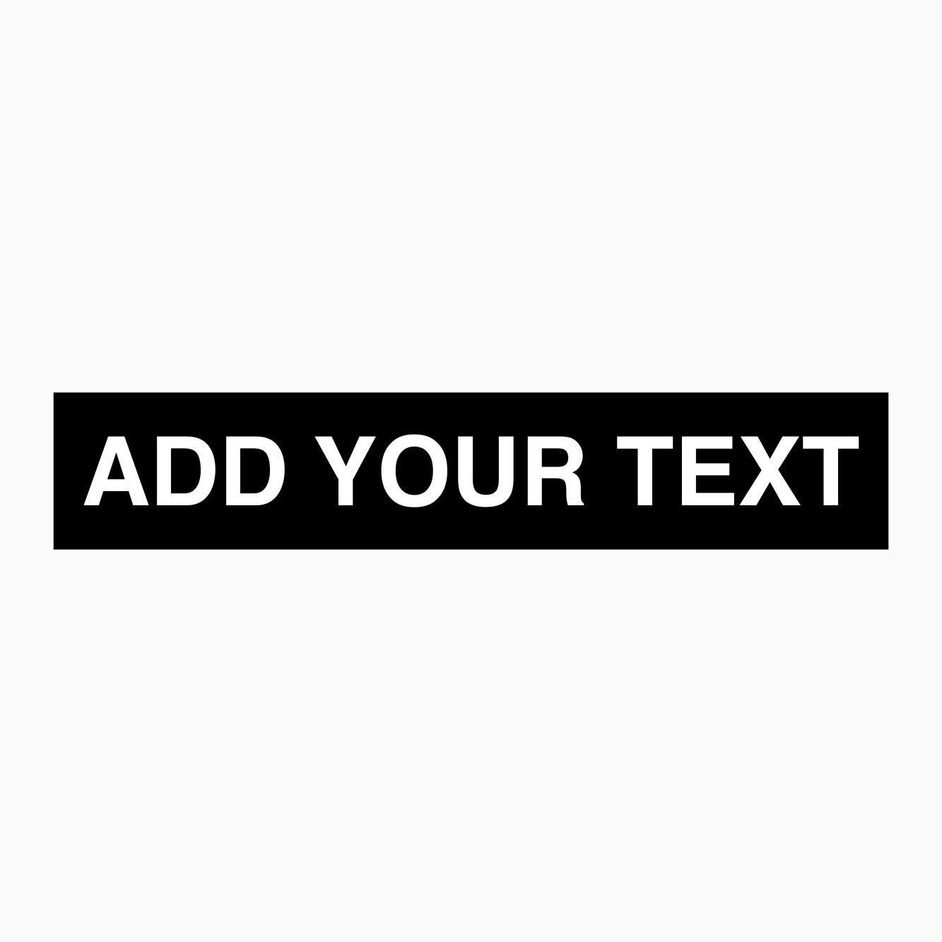 Statutory Signage with Custom Text | GET SIGNS Australia – Get signs