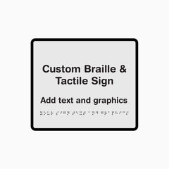 Custom Braille & Tactile Sign