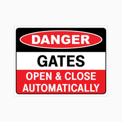 Open Gate Sign BOOM GATE IN OPERATION SIGN | GET SIGNS – Get signs
