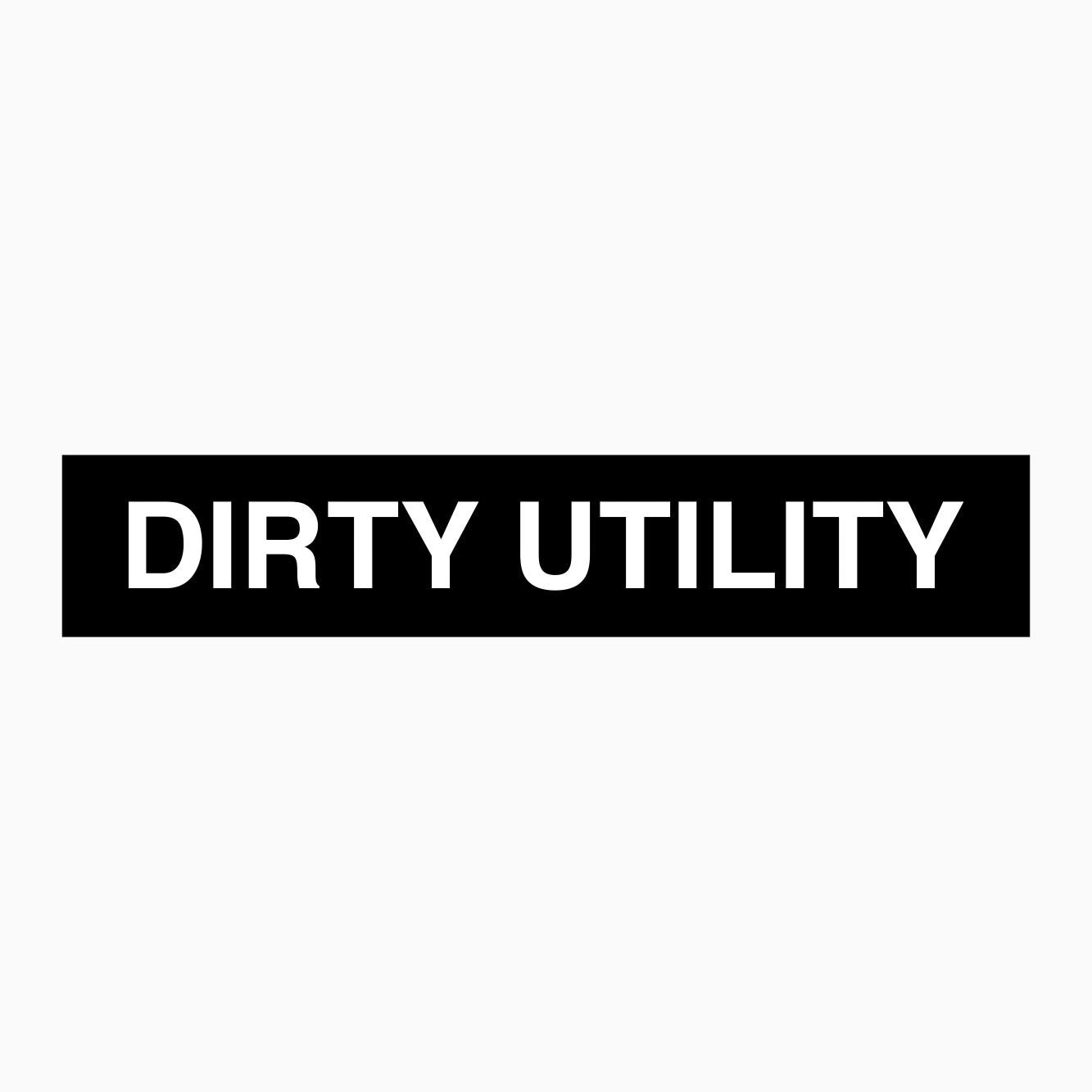 Dirty Utility Signs for Hospitals in Australia | GET SIGNS – Get signs