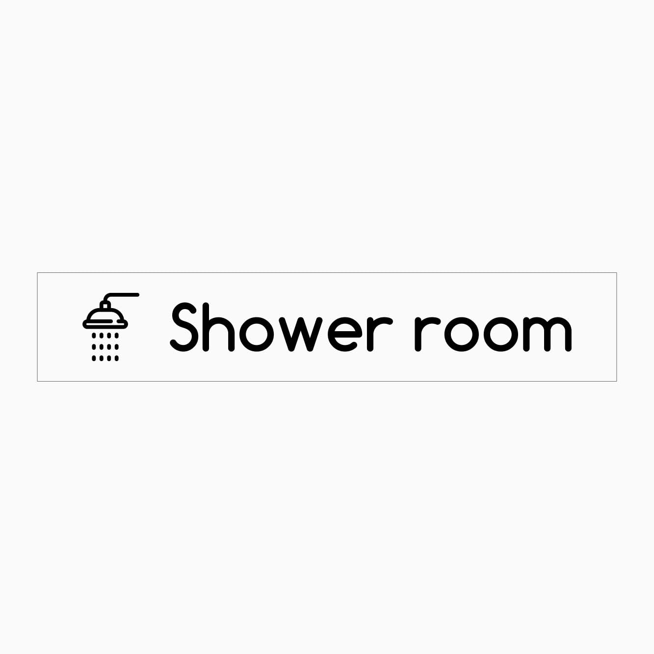 SHOWER ROOM SIGN - DOOR SIGN