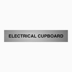 ELECTRICAL CUPBOARD SIGN