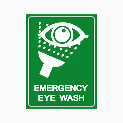 EMERGENCY EYE WASH SIGN