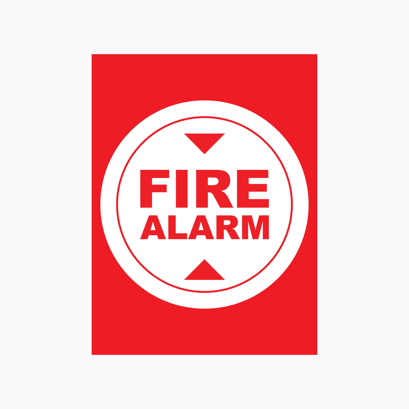 FIRE ALARM SIGN – Get signs