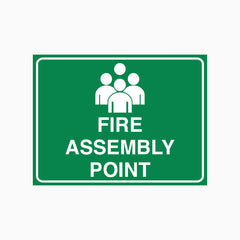 FIRE ASSEMBLY POINT SIGN