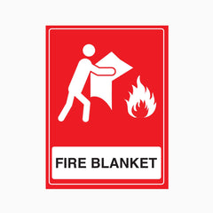 FIRE BLANKET SIGN
