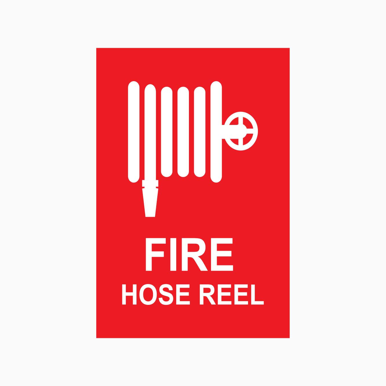 L Shape - Fire Hose Reel Wall Sign (Double-Sided)