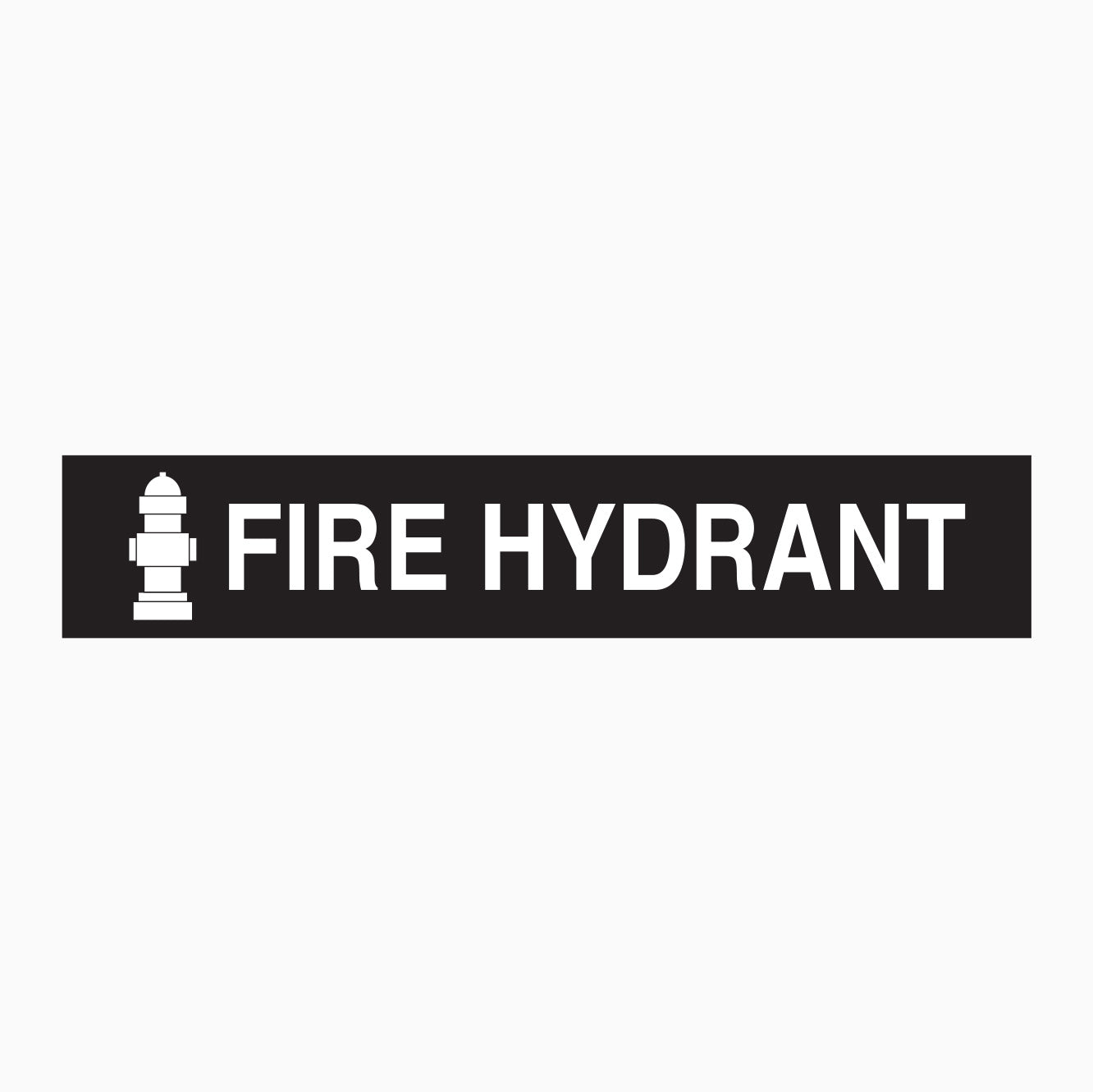 fire hydrant sign - statutory signs at get sign