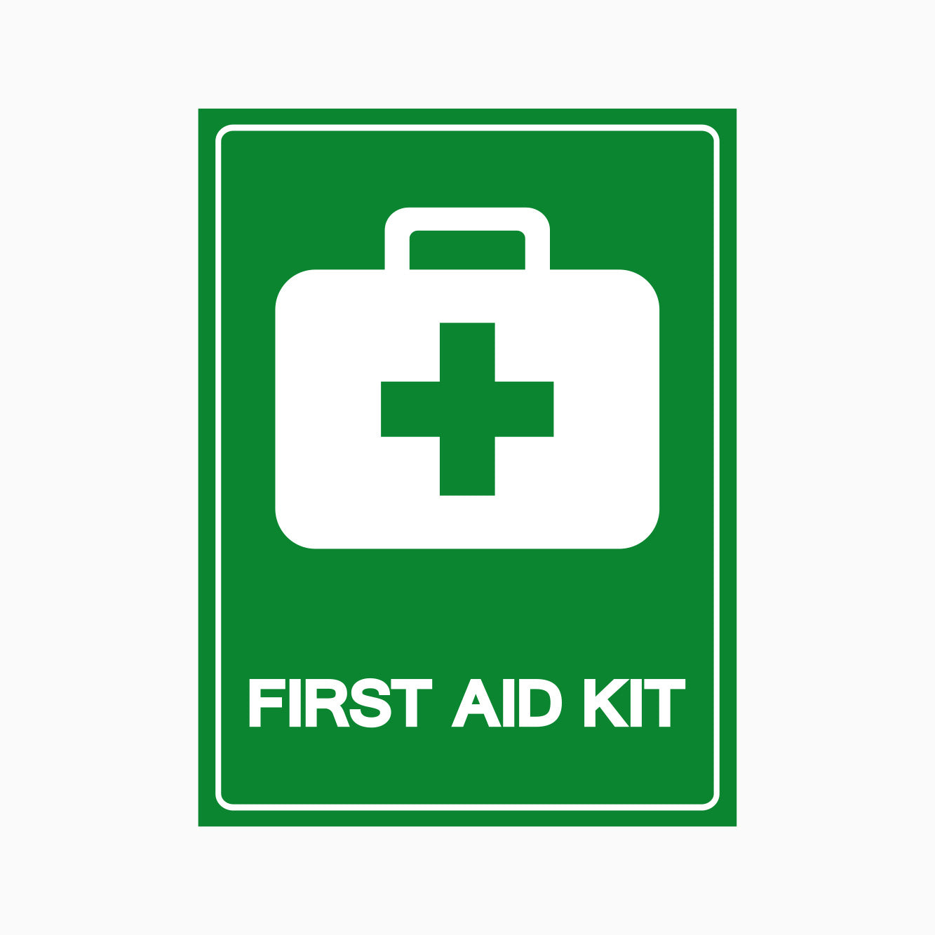 FIRST AID KIT SIGN