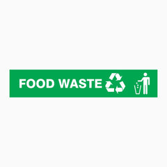 FOOD WASTE SIGN