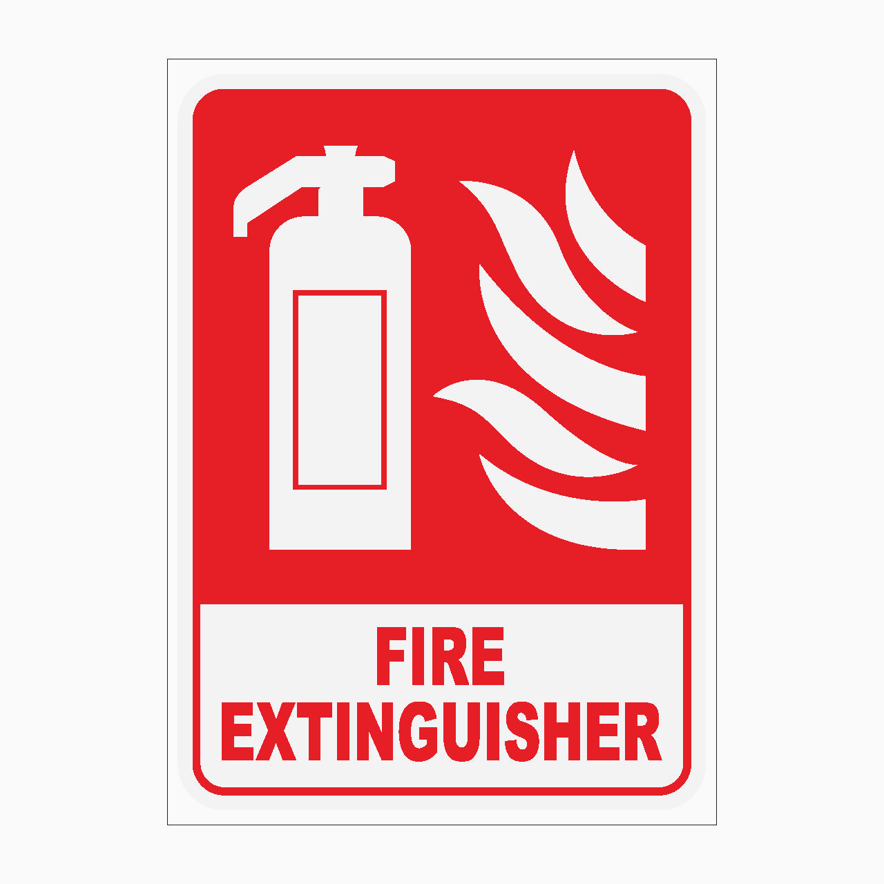 FIRE EXTINGUISHER SIGN - FIRE SAFETY SIGNS - BUY ONLINE - GET SIGNS