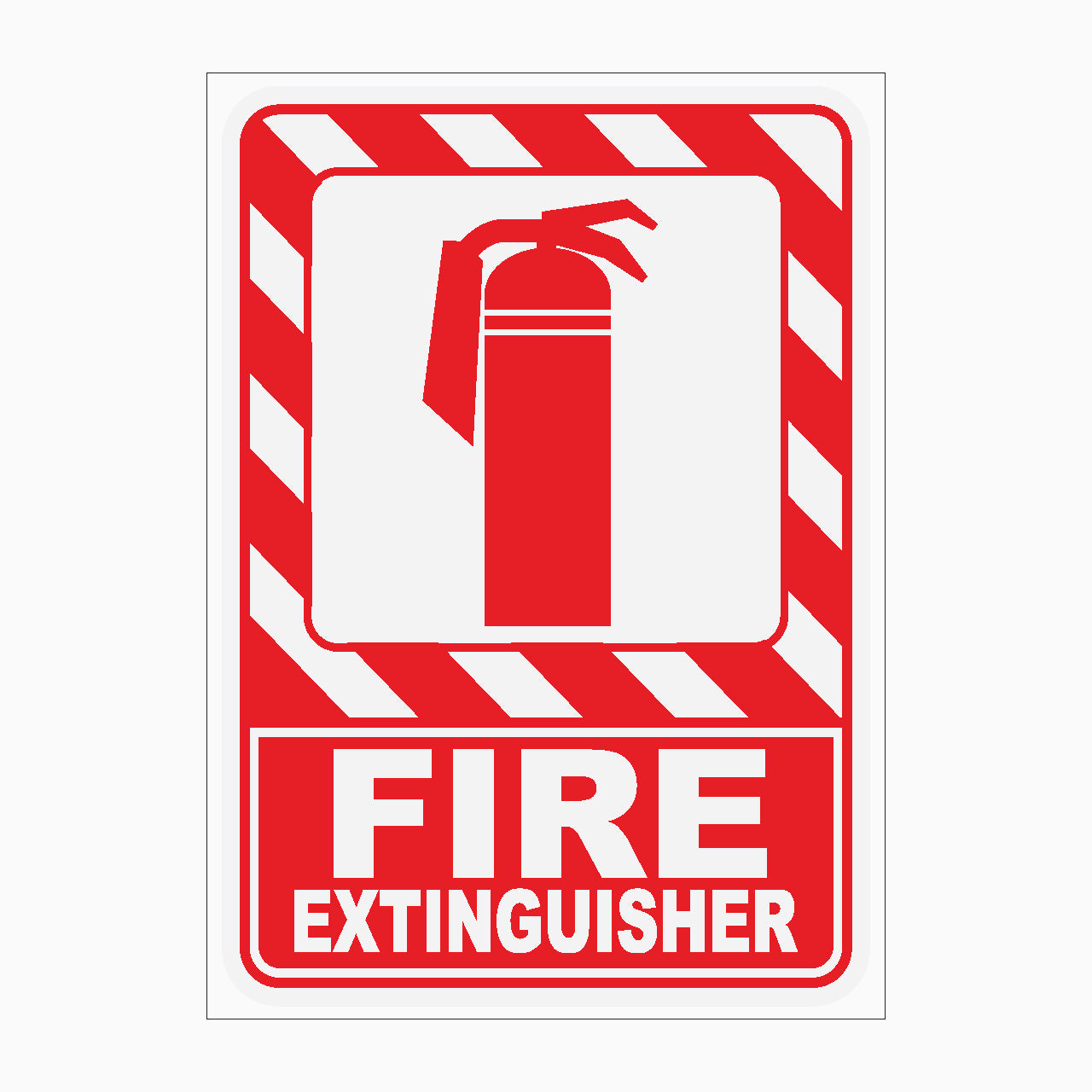 FIRE EXTINGUISHER SIGN Fire Safety Signs Get Signs FIRE EXTINGUISHER SIGN Fire Safety Signs Get Signs