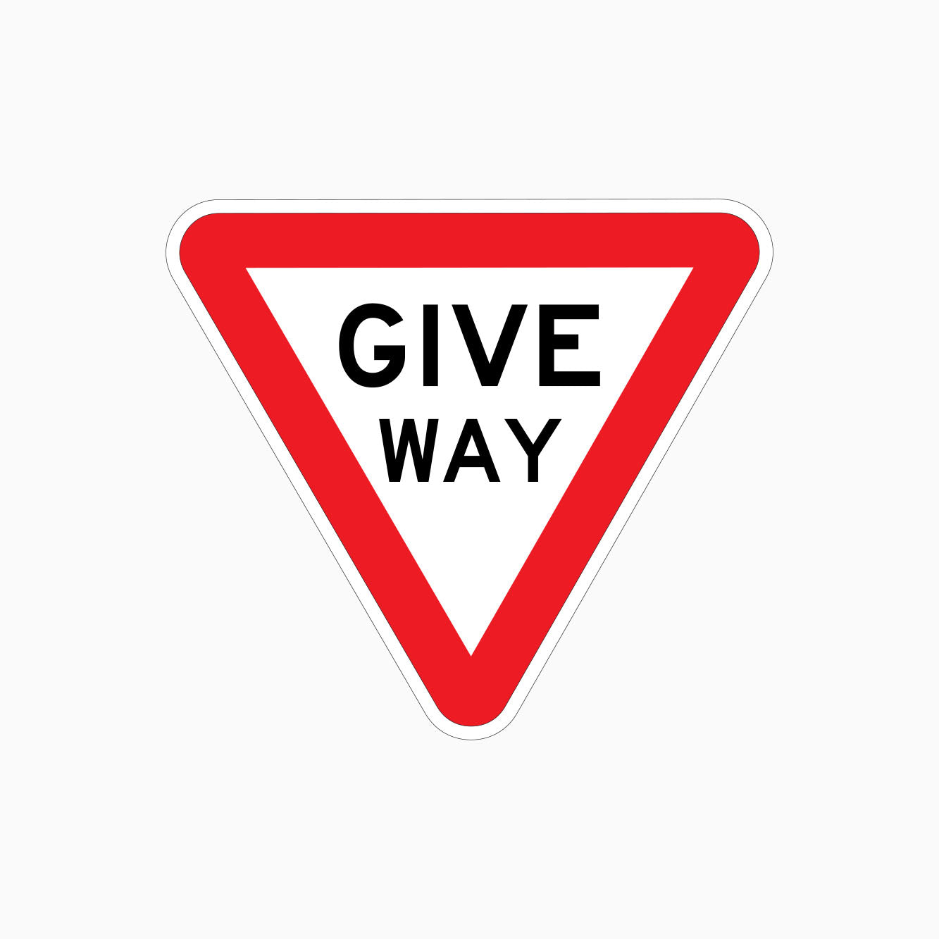 GIVE WAY SIGN  GET SIGNS