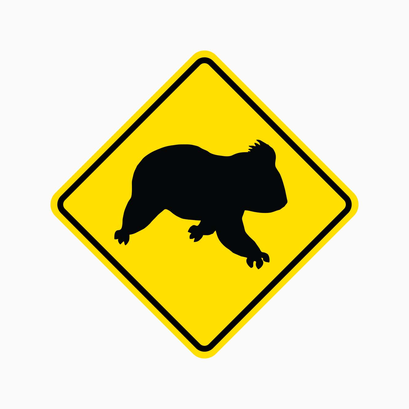 KOALAS ON ROAD SIGN W5-47 - GET SIGNS