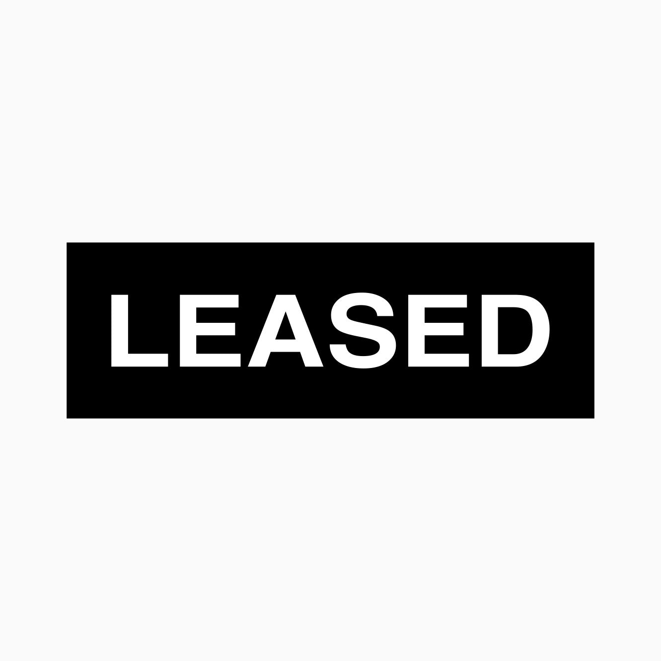 LEASED STICKERS