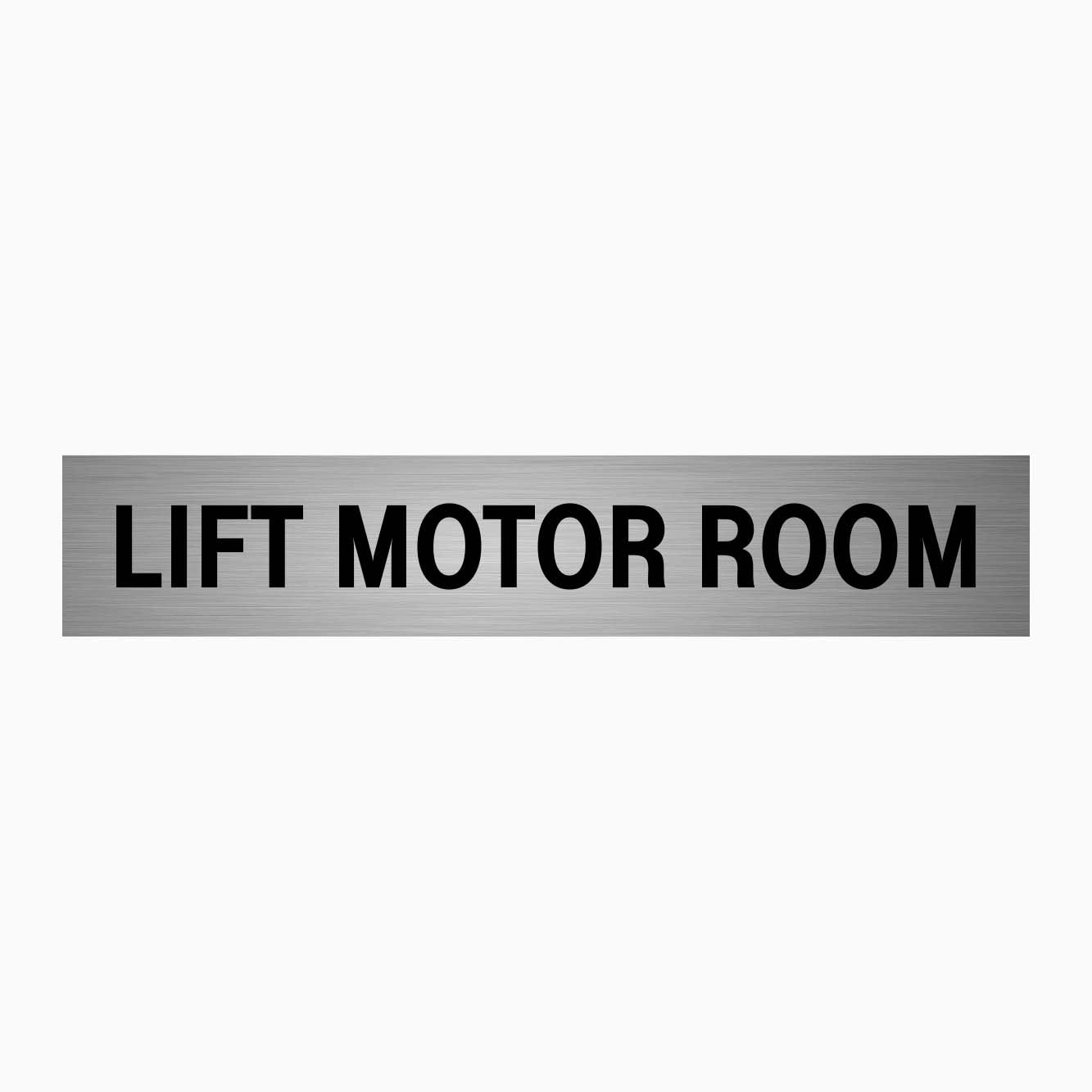 LIFT MOTOR ROOM SIGN - GET SIGNS