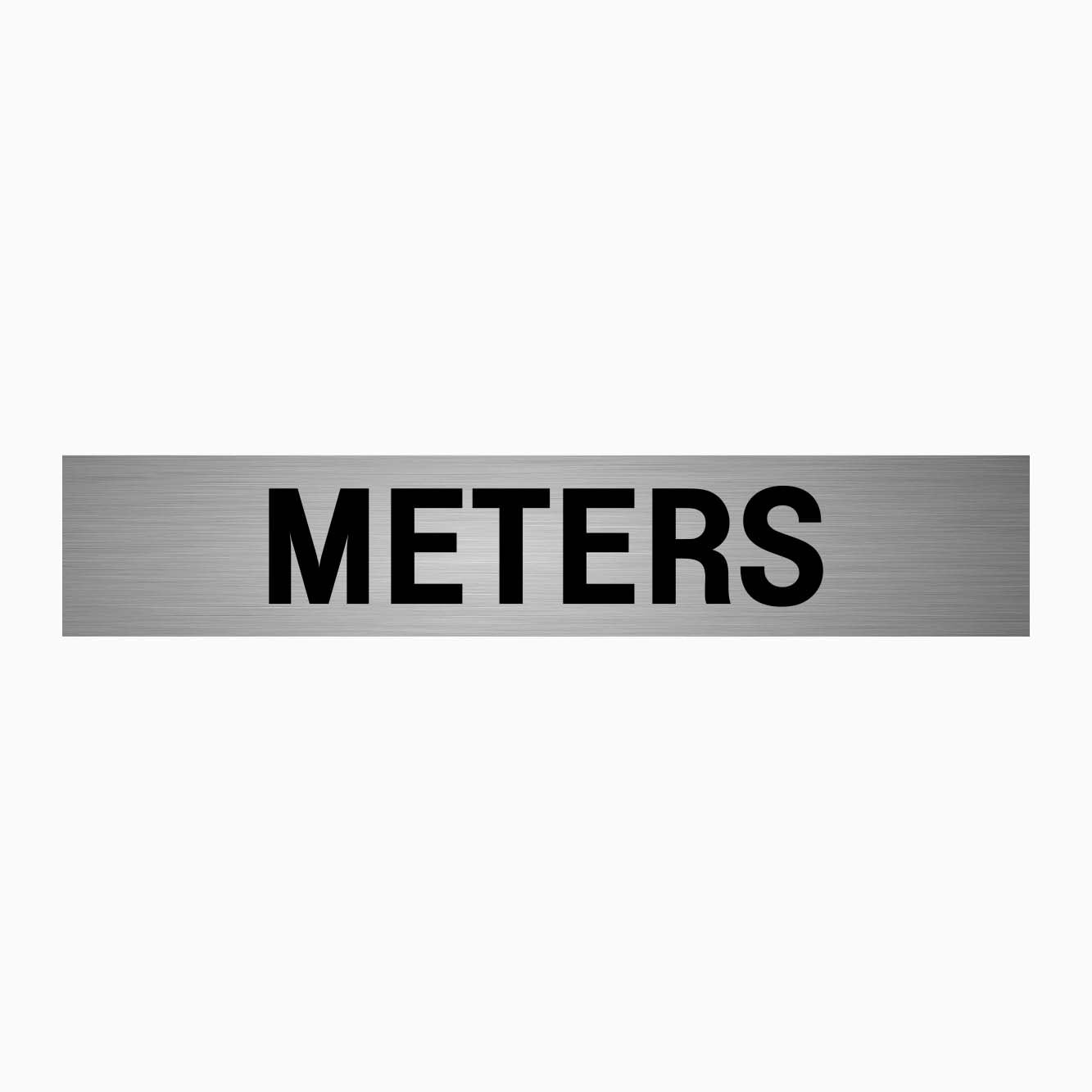 METERS SIGN - GET SIGNS