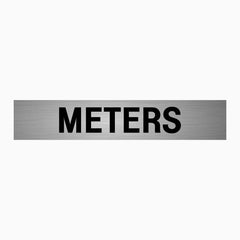 METERS SIGN