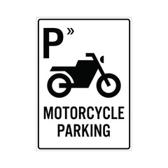 MOTORCYCLE PARKING SIGN