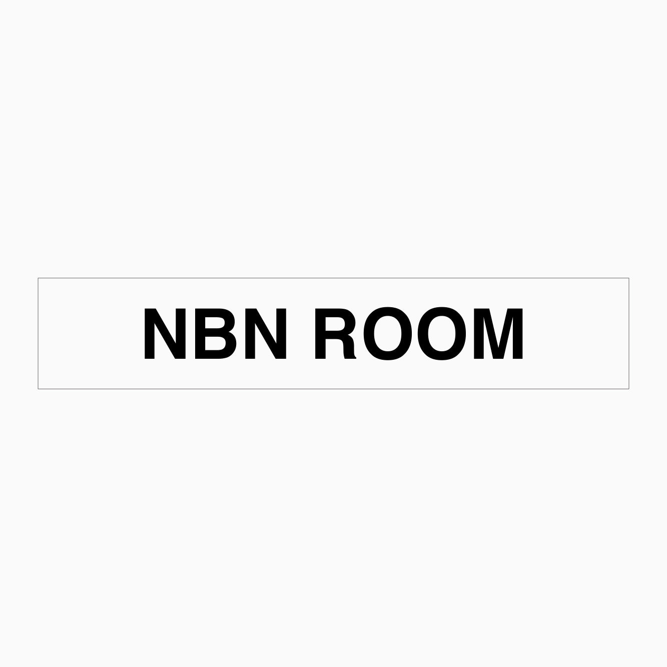 NBN ROOM SIGN