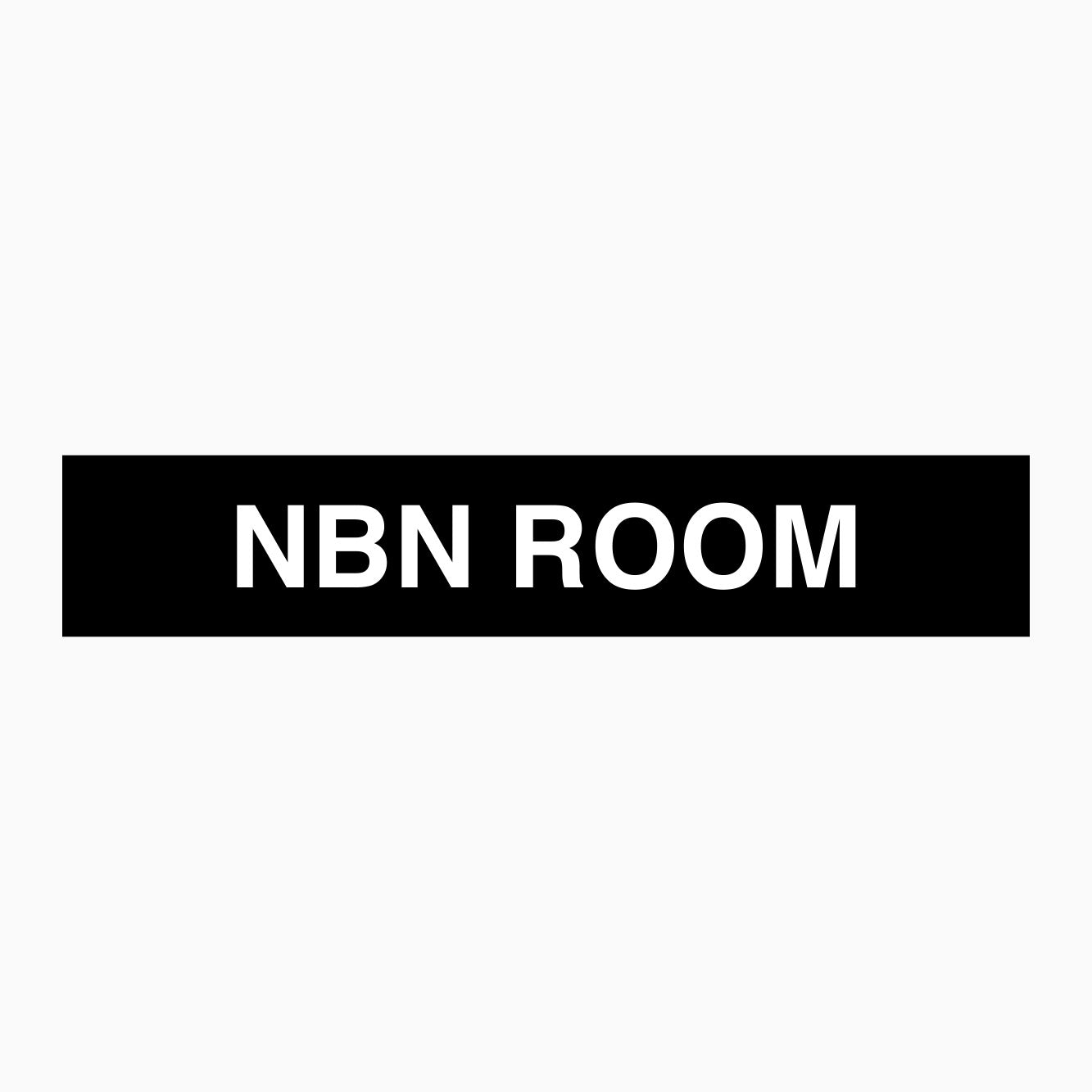 NBN ROOM SIGN