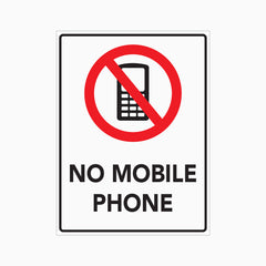 NO MOBILE PHONE SIGN
