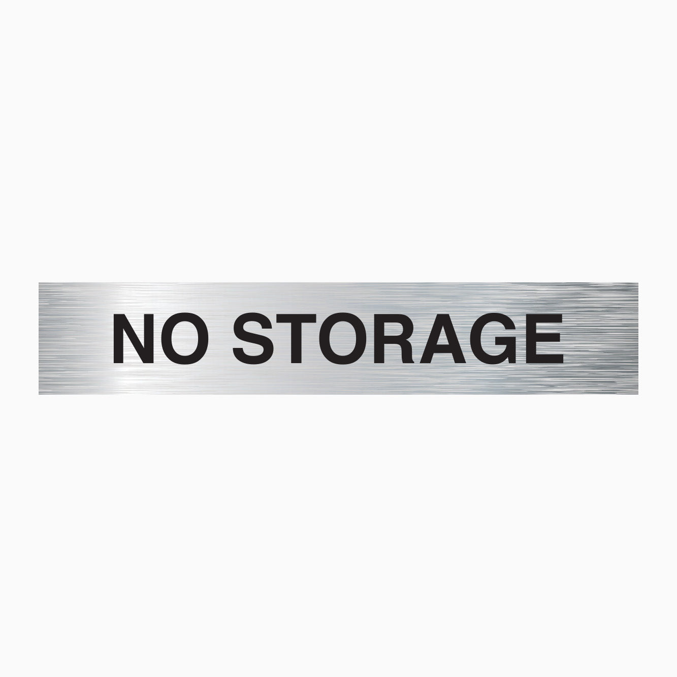 NO STORAGE SIGN - Available at Get Signs – Get signs
