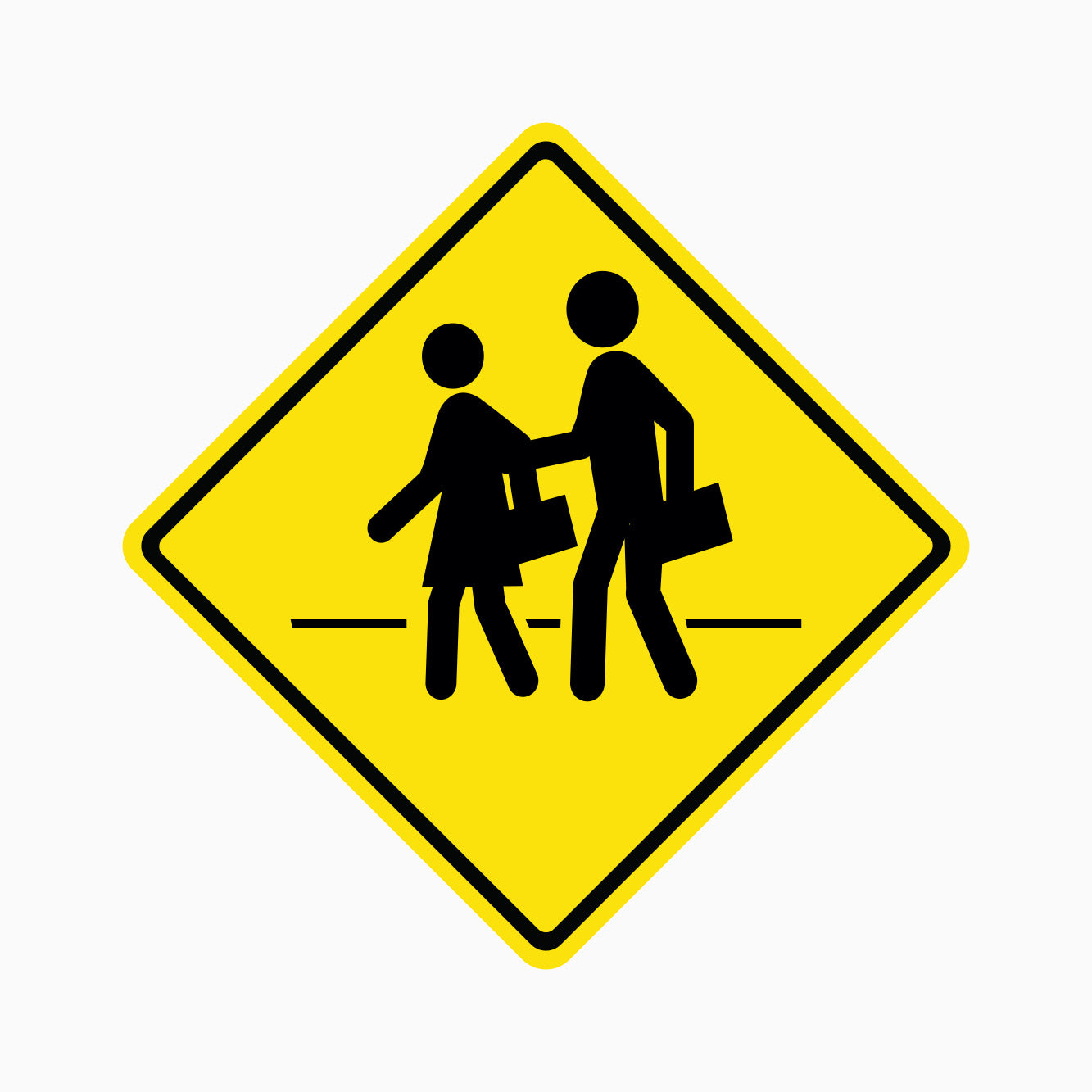 PEDESTRIAN CROSSING SIGN