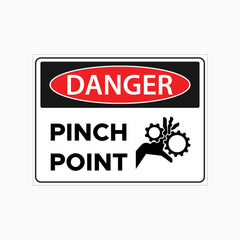 PINCH POINT SIGN