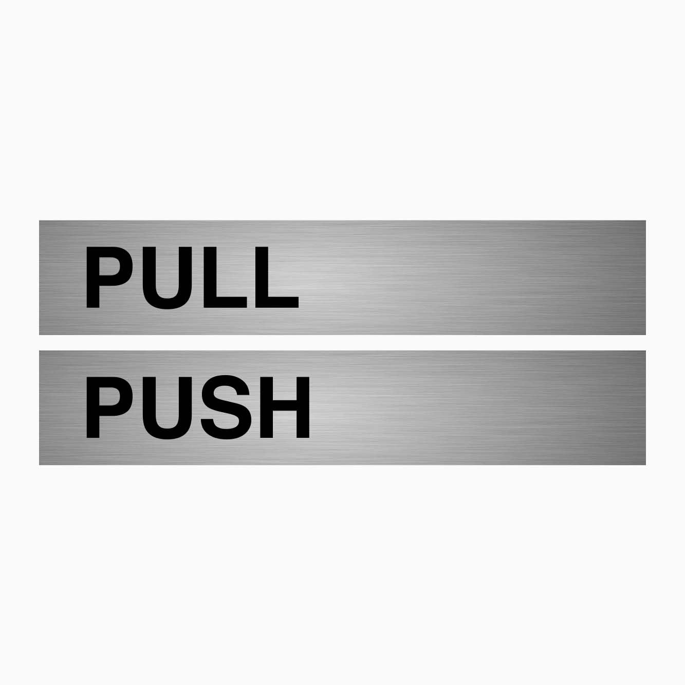 PULL AND PUSH SIGN - GET SIGNS