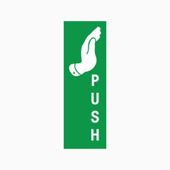 PUSH SIGN