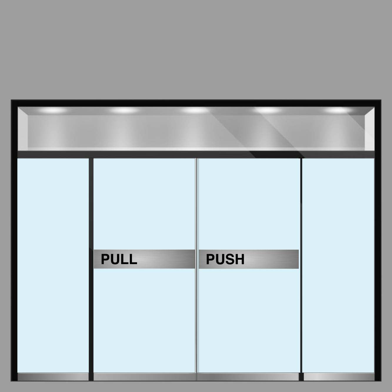 PULL AND PUSH SIGN - GET SIGNS