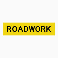 ROADWORK SIGN