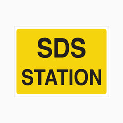 SDS STATION SIGN