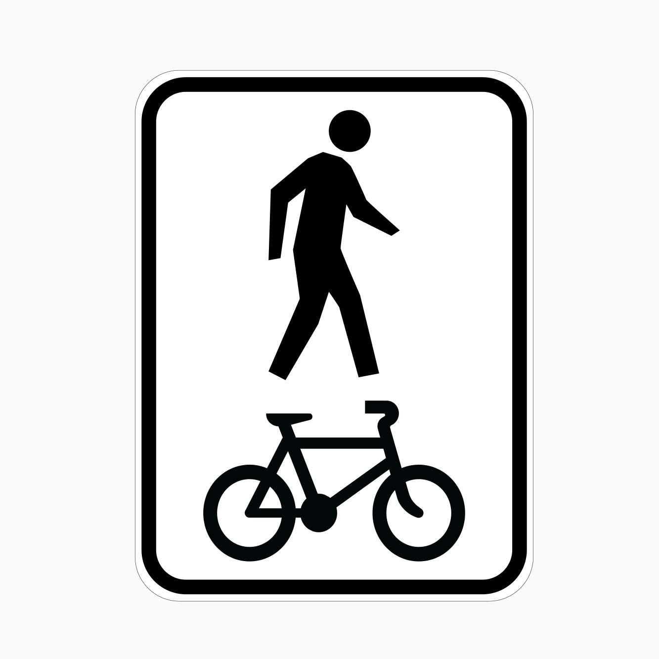 SHARED FOOTWAY/PATH SIGN | GET SIGNS – Get signs