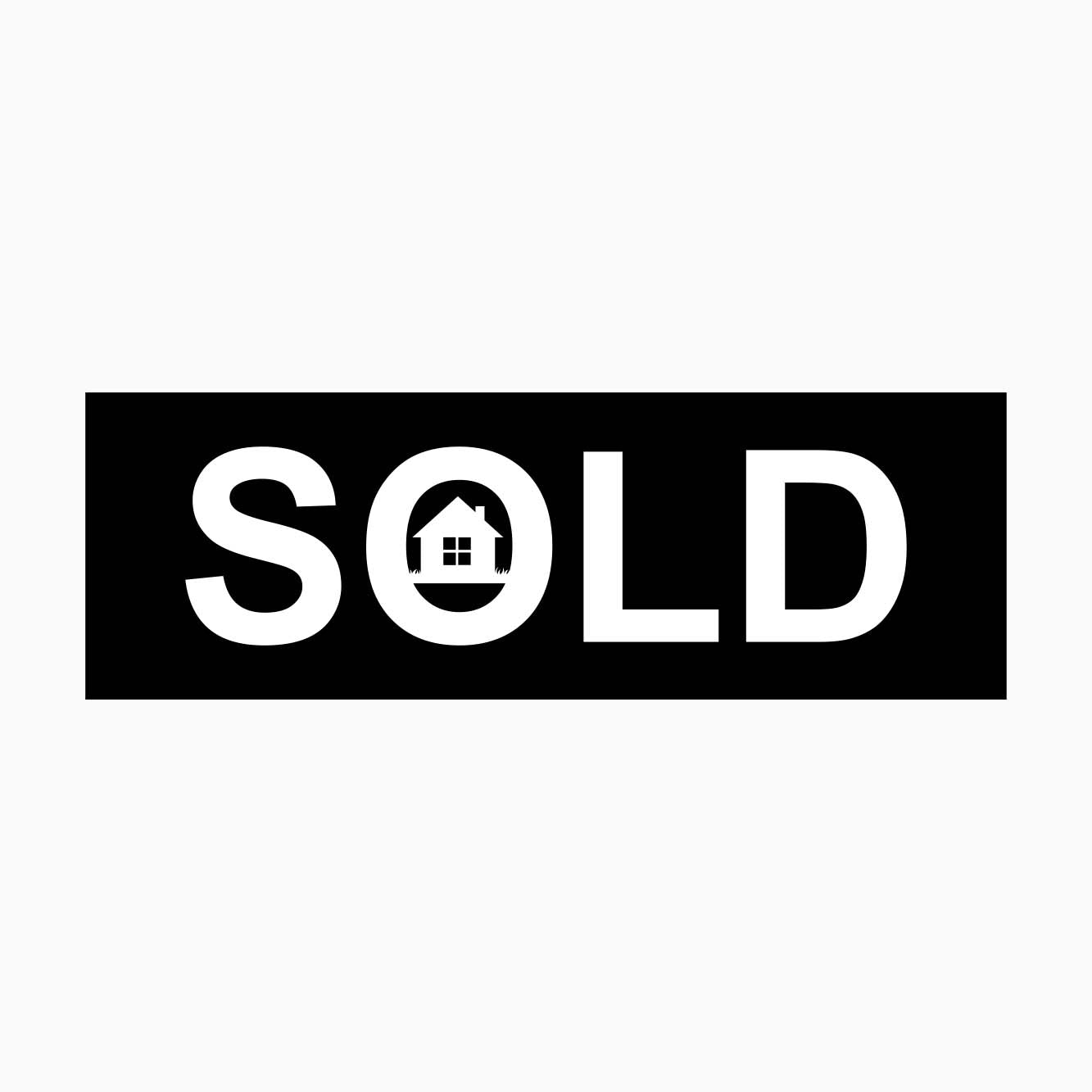 SOLD STICKERS (Pack of 10) for Real Estate - GET SIGNS