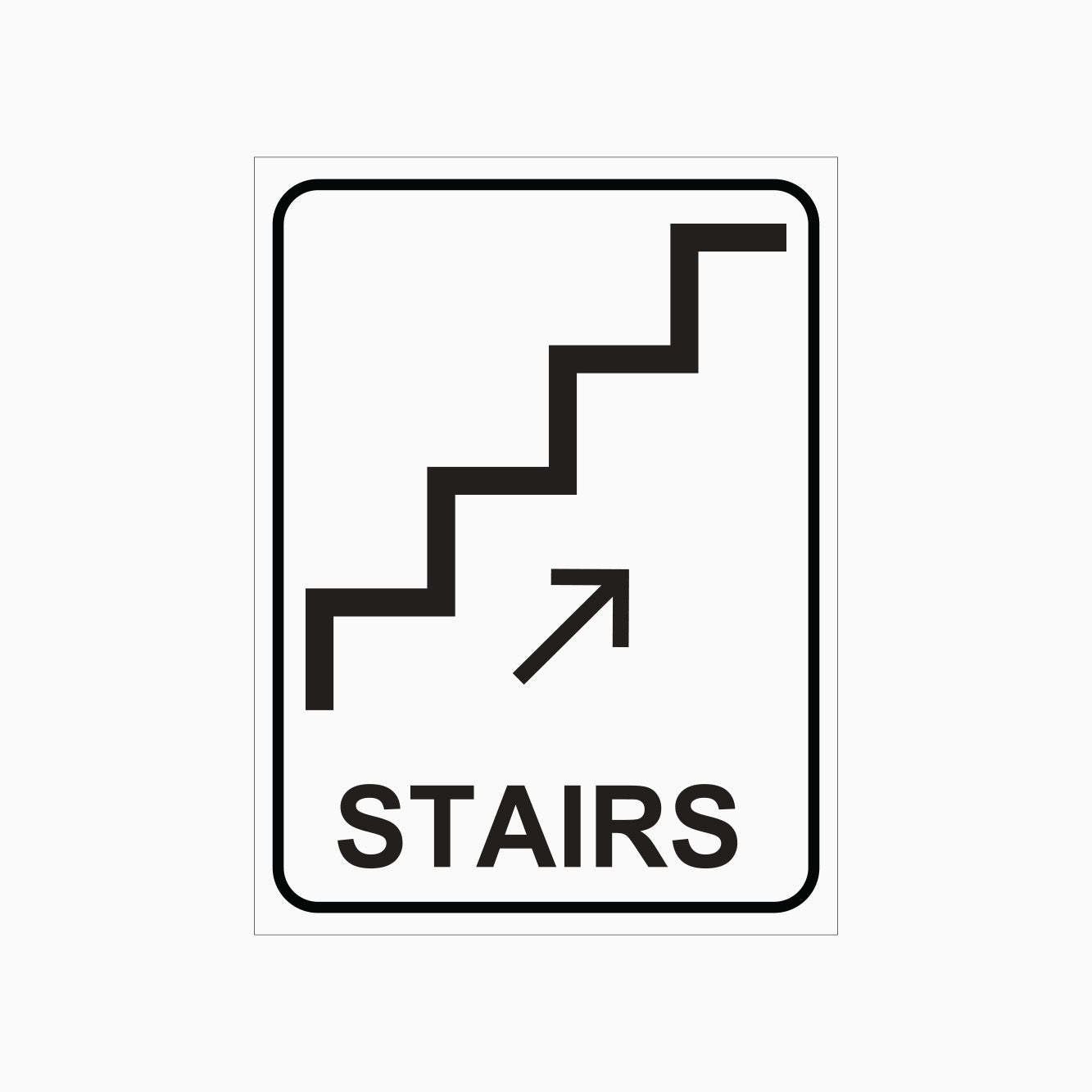 Moveable Stairs Sign STAIRS SIGN – Get signs