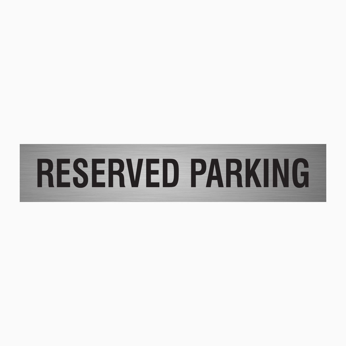 RESERVED PARKING SIGN