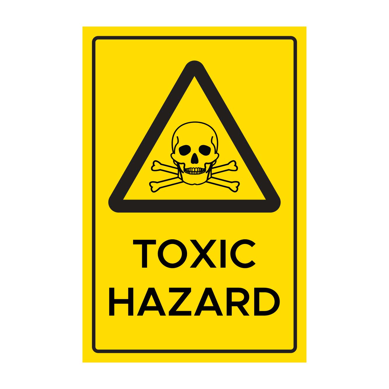 TOXIC HAZARD SIGN - GET SIGNS - AUSTRALIA