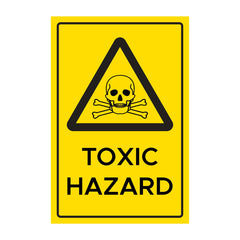 TOXIC HAZARD SIGN