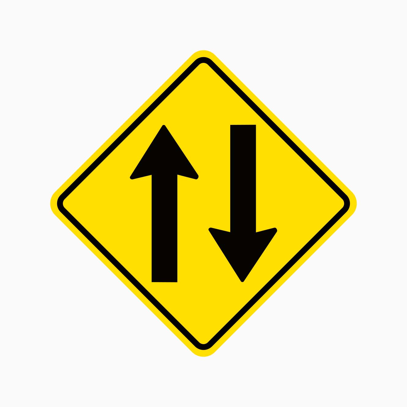 TWO WAY TRAFFIC SIGN – Get signs