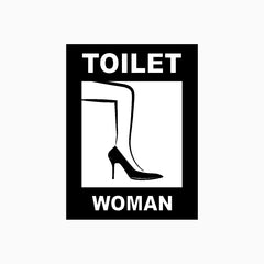 Woman Toilet Sign