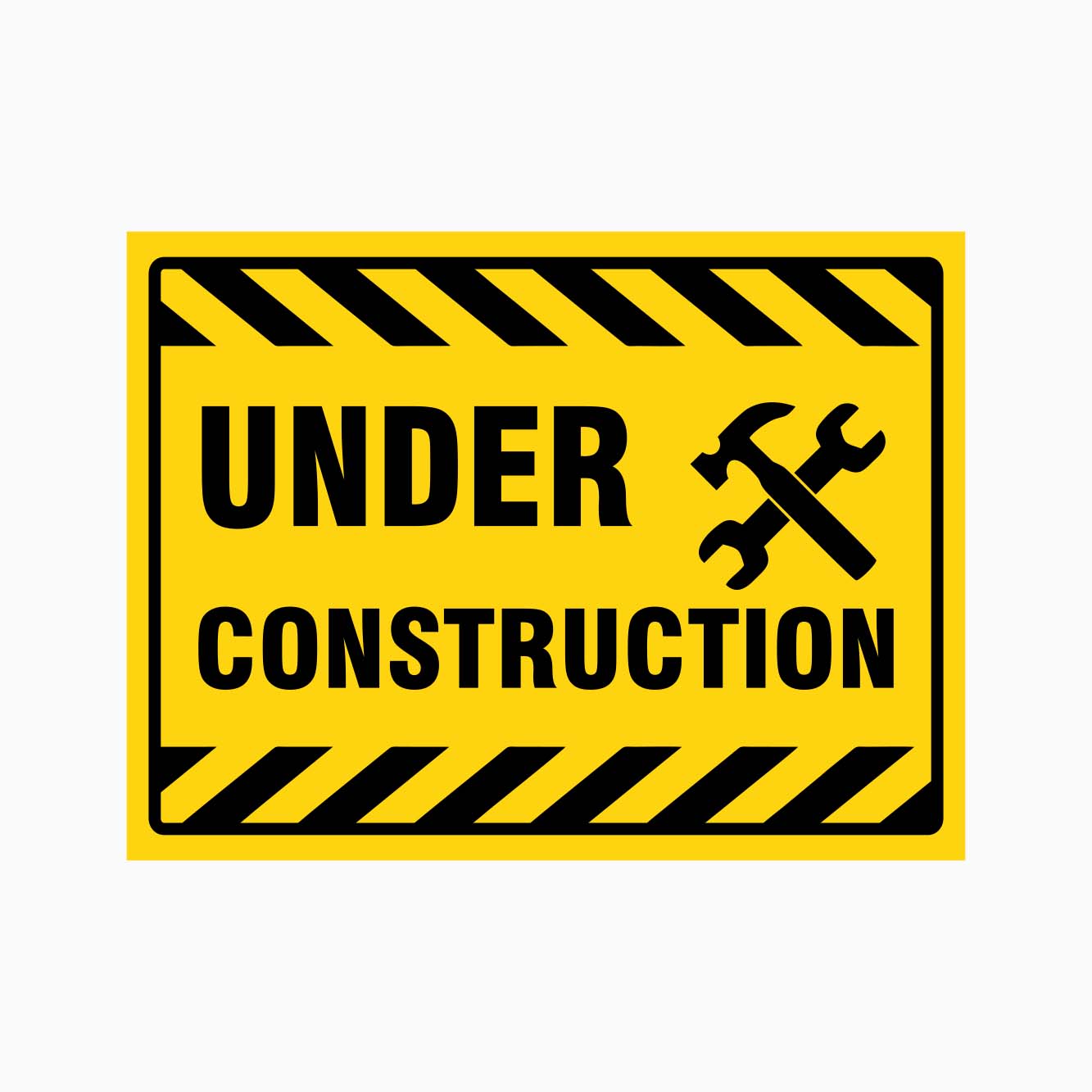 UNDER CONSTRUCTION SIGN - GET SIGNS